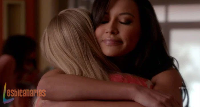 Brittany y Santana en Glee