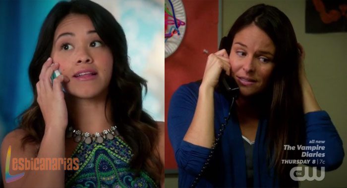 Luisa y Jane en Jane The Virgin