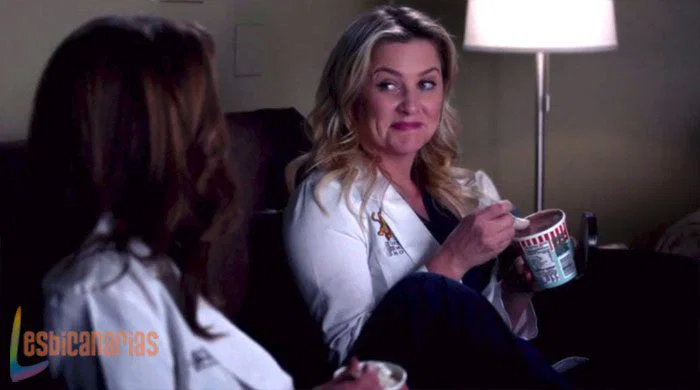 Arizona y Herman en Anatomía de Grey