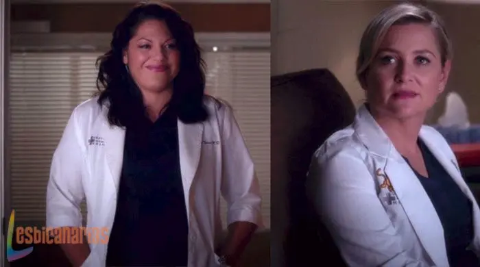 Callie y Arizona en Anatomía de Grey
