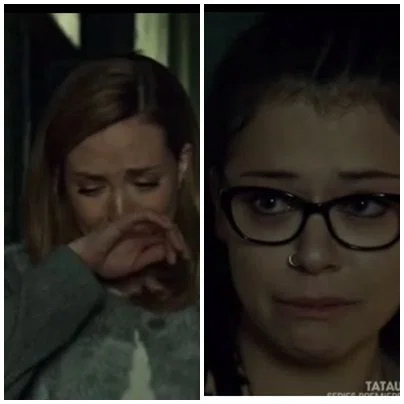 cosima y delphine lloran