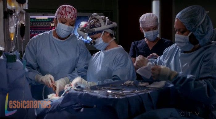 Callie y Arizona operando