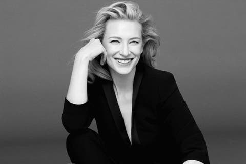 Cate Blanchett sonriendo