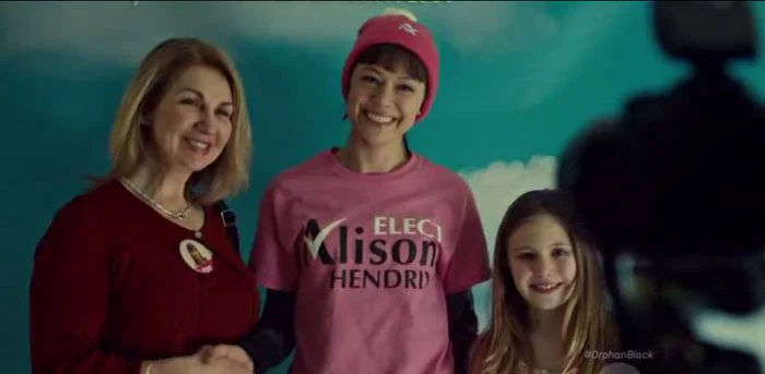 Cosima disfrazada de Alison