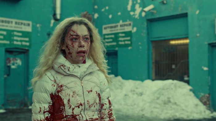 Helena ensangrentada Orphan Black