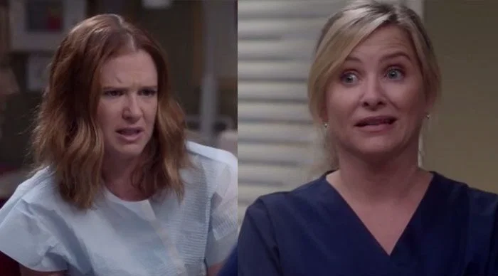 Arizona y April hablando
