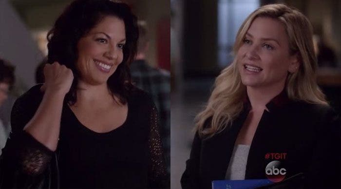 Callie y Arizona hablando