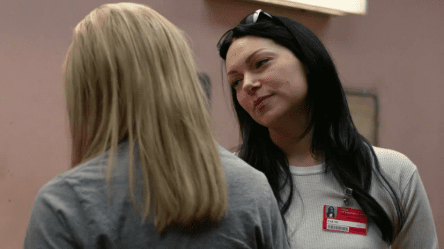 Alex Vause y sus miraditas sexys...