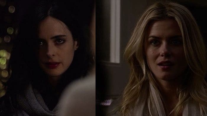 Jessica y Trish hablando