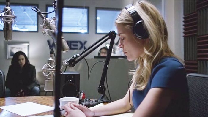 Trish y Jessica en el estudio