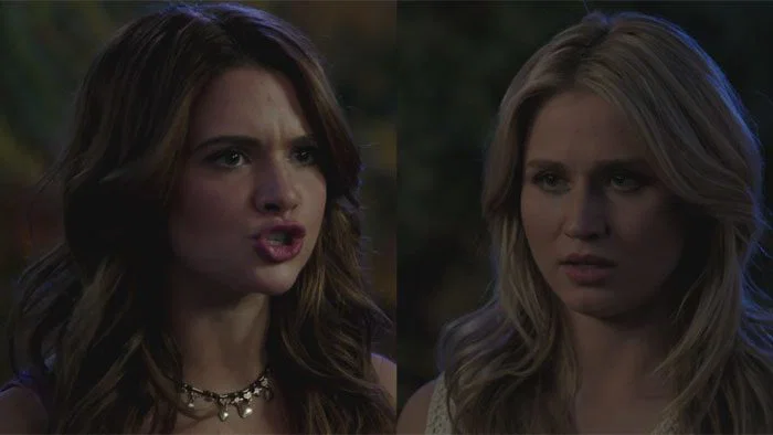 Amy y Karma discutiendo