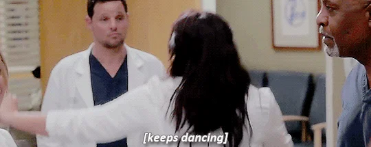 Callie y Arizona bailando 4
