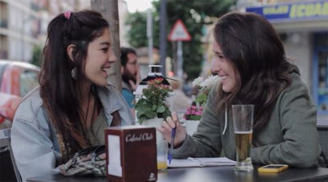 corto l&eacute;sbico san valentin