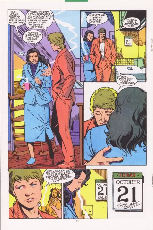 Maggie y Toby en Superman