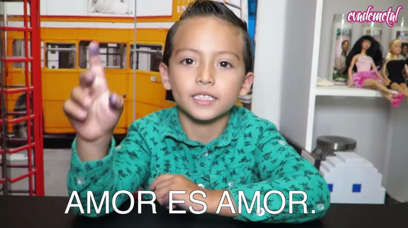niños mexicanos sobre el matrimonio homosexual