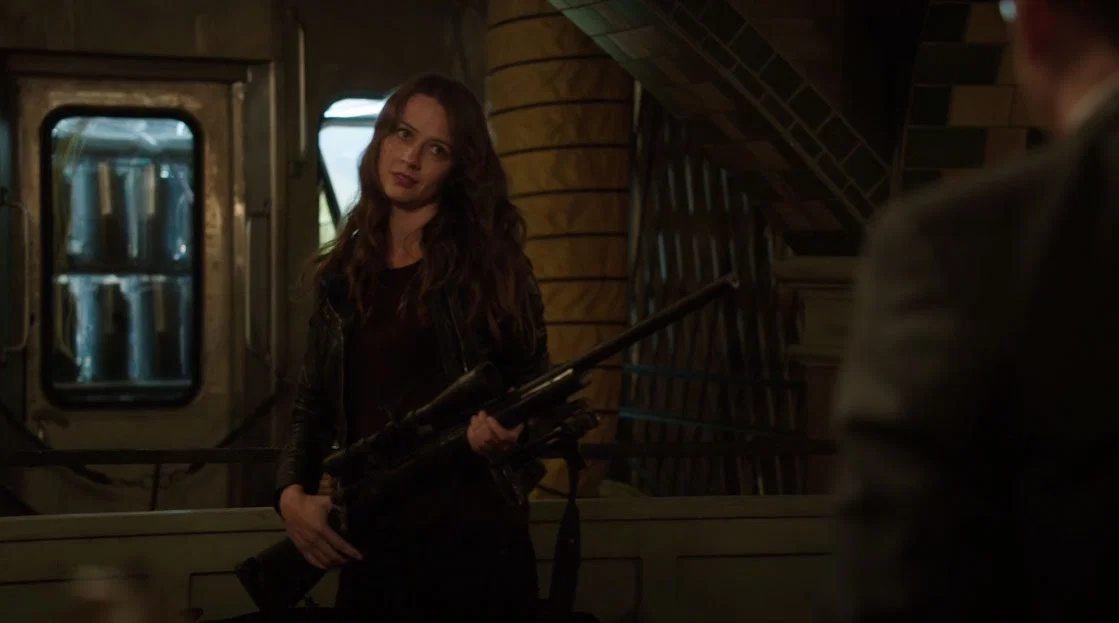 Root con el rifle