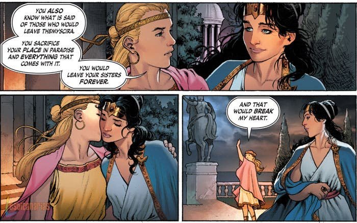 La Mujer Maravilla es bisexual según el nuevo cómic
