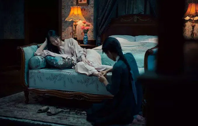 the handmaiden película lésbica