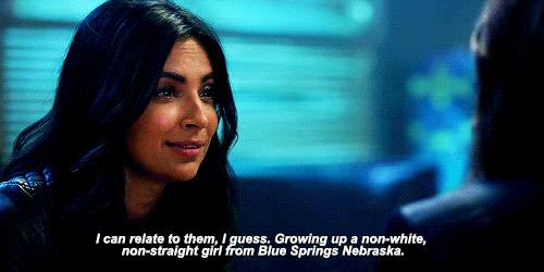 "Los entiendo. Crecí siendo una chica no-blanca y no-heterosexual de Blue Springs, Nebraska" (Vía laurelance.tumblr.com)