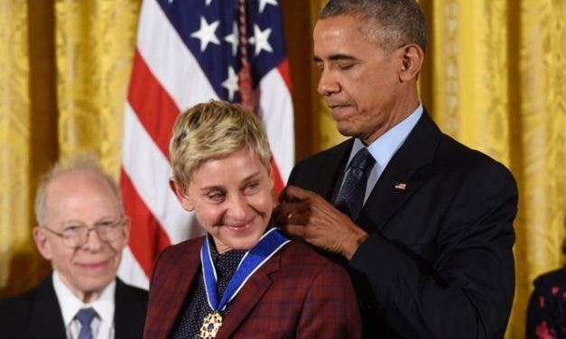 Ellen DeGeneres recibe la medalla de la libertad por su increíble trayectoria