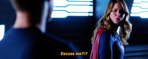 "¿Disculpa?" (Vía cwsupergirlgifs.tumblr.com)