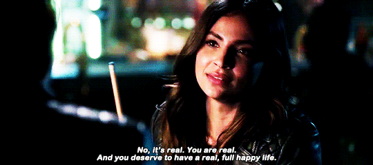"No, es real. Tú eres real. Y mereces tener una vida real, completa y feliz" (Vía scottymccall.tumblr.com)