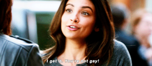 "Entiendo, no eres gay" (Vía dailycwsupergirl.tumblr.com)
