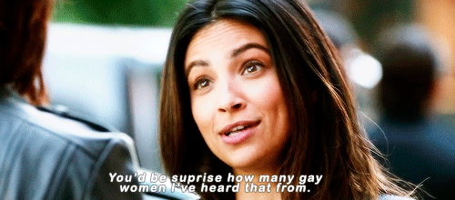 "Te sorprendería saber a cuantas mujeres gay les he escuchado decir eso" (Vía dailycwsupergirl.tumblr.com)