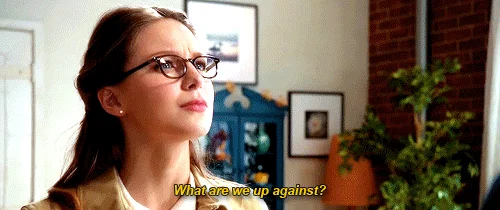 "¿A qué nos enfrentamos?" (Vía supergirlbenoist.tumblr.com)