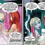 Harley Quinn y Poison Ivy ligando