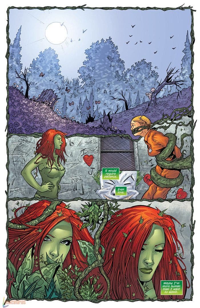 Poison Ivy decide salvar a Harley Quinn