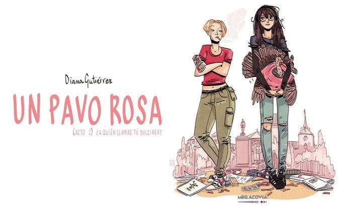 Un Pavo Rosa libro lésbico