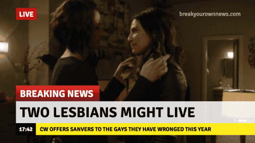 Última hora: Dos lesbianas podrían sobrevivir (Vía ohsoblackandwhite.tumblr.com)