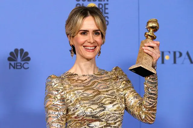 Sarah Paulson globos de oro 2017