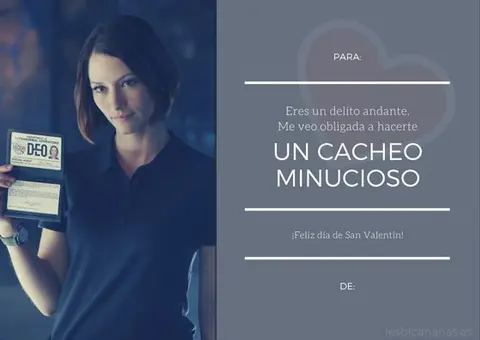 Alex Danvers San Valent&iacute;n