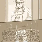 Kara recibe las flores SuperCorp