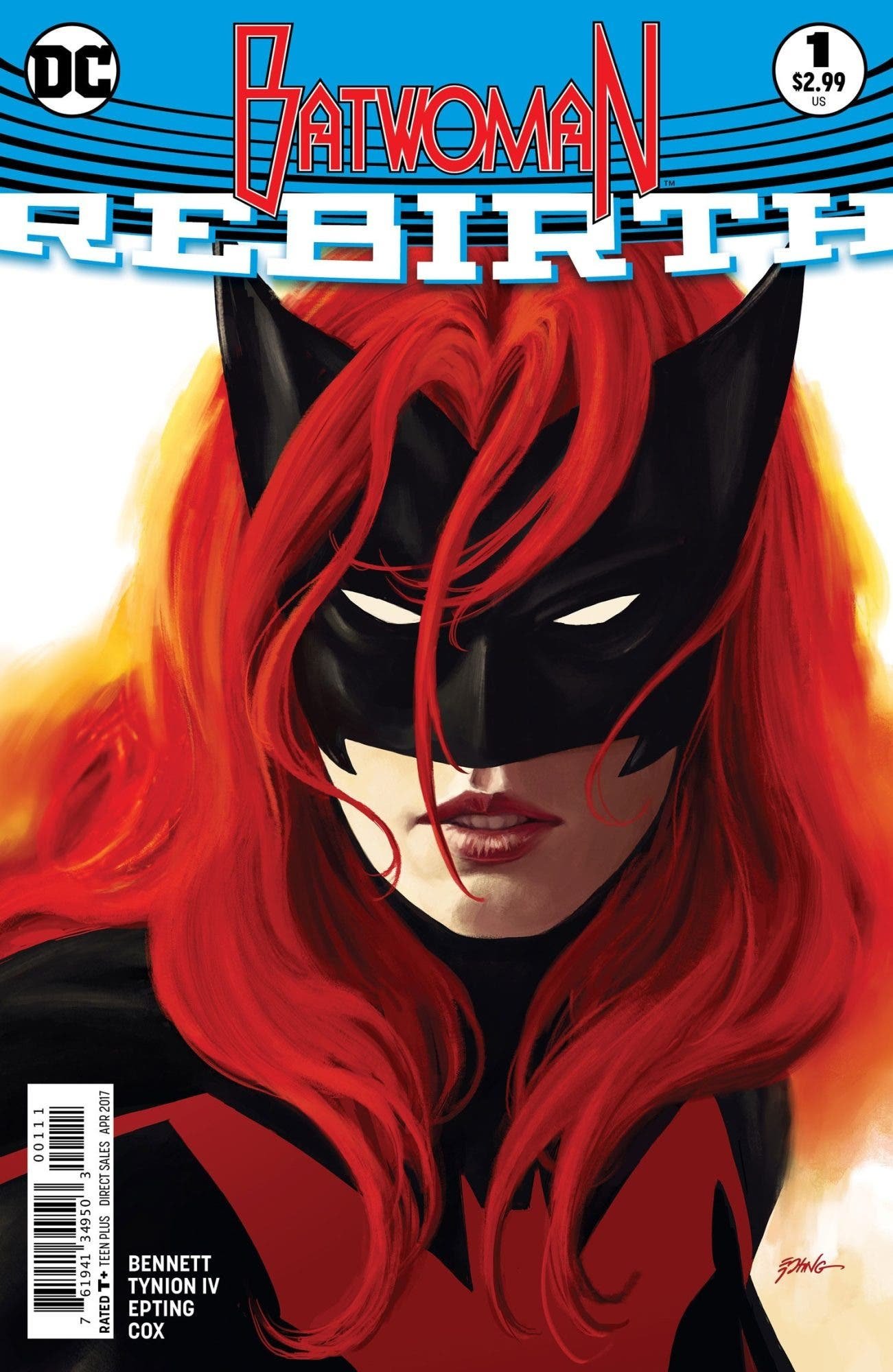 Portada Batwoman Rebirth 1