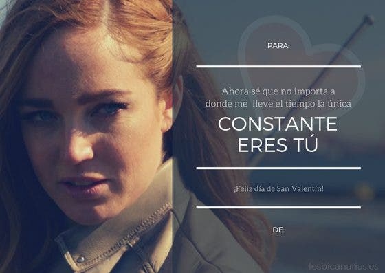 Sara Lance San Valentín