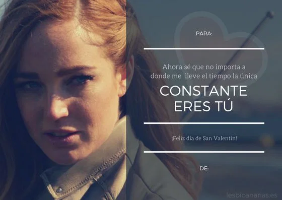 Sara Lance San Valentín