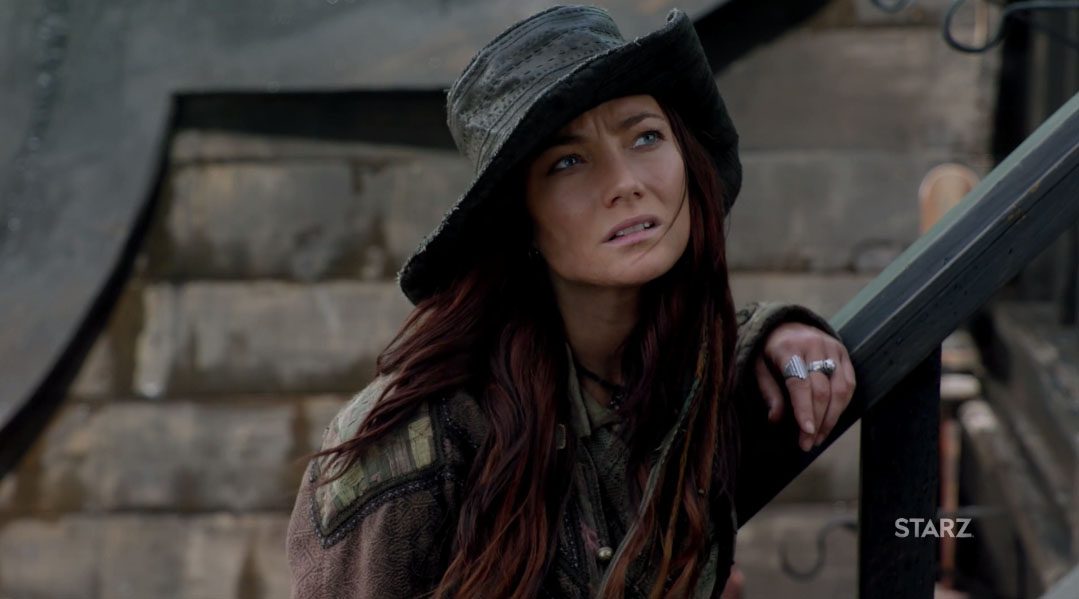 Anne Bonny en el barco