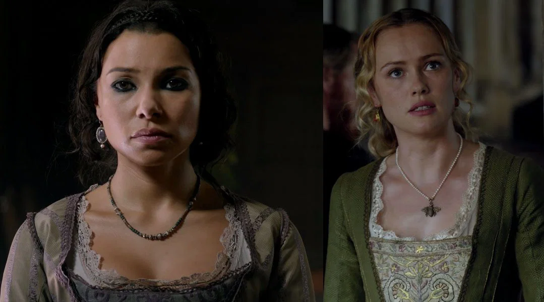 Max y Eleanor en Black Sails