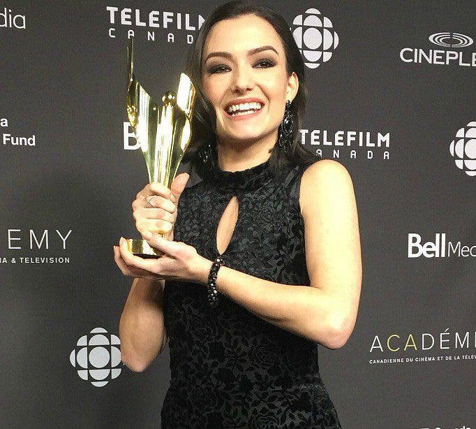 Natasha Negovanlis Canadian Screen Award