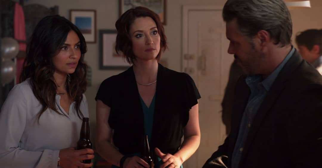 Sanvers con el suegro