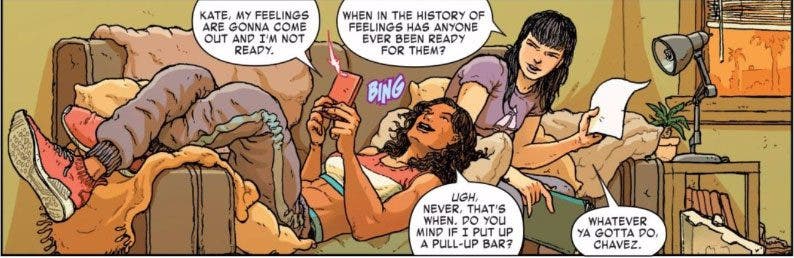 America Chavez y Kate Bishop