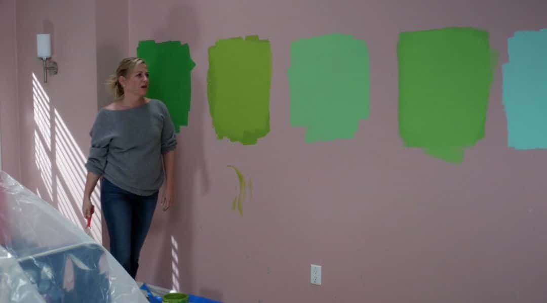 Arizona pintando el cuarto de Sofia