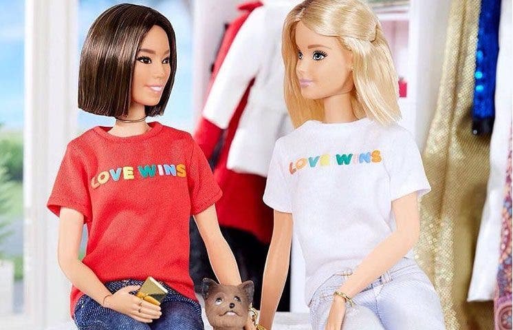 Barbie también apoya el matrimonio igualitario