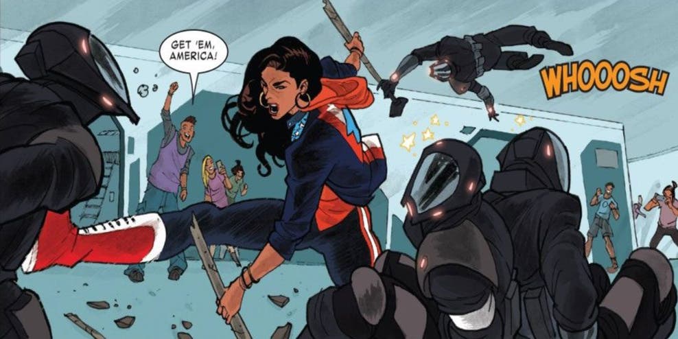 America 9: The world is yours – cómics lésbicos