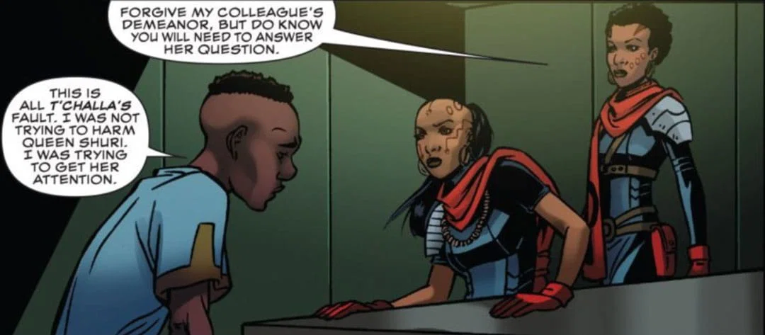 Aneka y Ayo interrogando