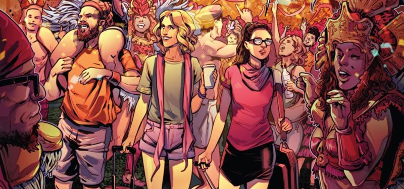 Cosima y Delphine en Rio de Janeiro