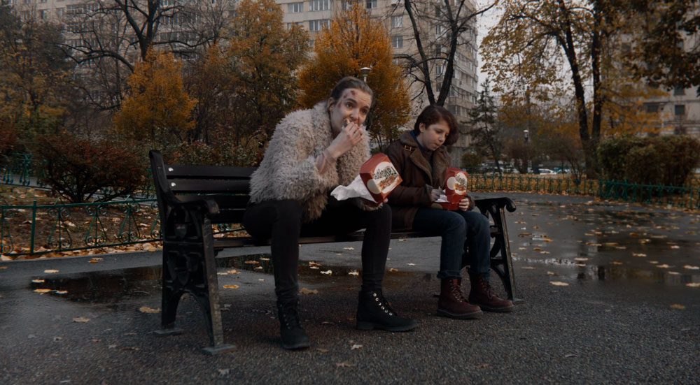 Villanelle en el parque